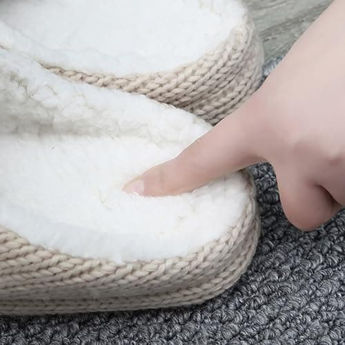 DFSDJEUW travel slippers women Slippers Women Pairable Slipper Socks | House For Fuzzy Slipper Socks | Animal Designs Wide Fit Anti-Slip ladies memory foam Orange 7 — view 5