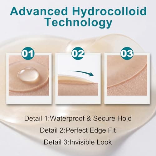 30 Pcs Hydrocolloid Blister Plasters,Waterproof Blister Plasters for Feet — view 3