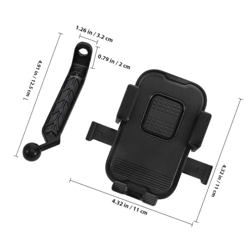 Abaodam Shockproof Motorcycle Phone Mount for Gps Navigation on Phones — view 2