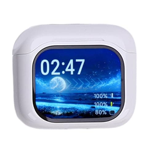 Generic Language Translator Device Versatile Real Time Translation Earbuds for Global Communication, 144 Languages Bluetooth 5.4 Earphone for Digital Nomads (White) — view 4