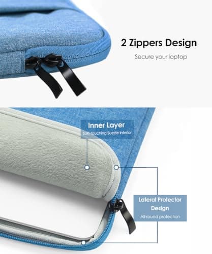 ProElife 13-Inch Laptop Sleeve for MacBook Air 13.6 M5/M4 & MacBook Neo — view 5