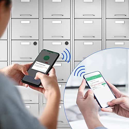 Fingerprint Drawer Lock eLinkSmart Phone App Cabinet Lock 20MM (17MM) Biometric Drawer Lock with 3 Sizes Tubular ​Cam 20 Fingerprints 1000+ App Users Support iOS Watch — view 4
