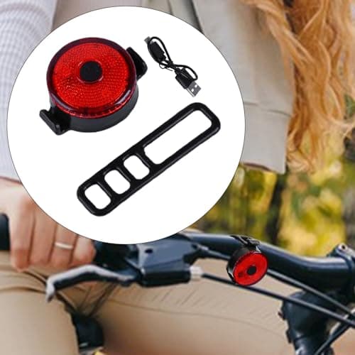 Yanayi Back Light for Bike - USB Rechargeable Bike Taillight | Waterproof 3 Modes Cycling Safety Taillight for Riding Scooter Commuting Road Travel Biking Men Women Trip — view 2