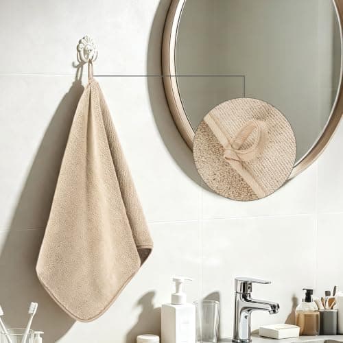 POLYTE 330 GSM Microfibre Quick Dry Hand Towel, 40.6x76.2 cm — view 5
