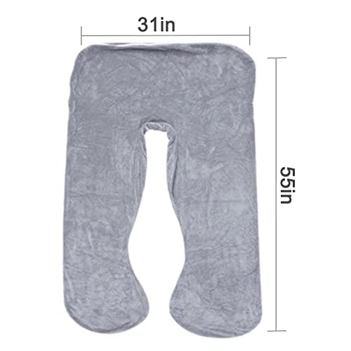 AS AWESLING U Shaped Velvet Pillowcase — view 2