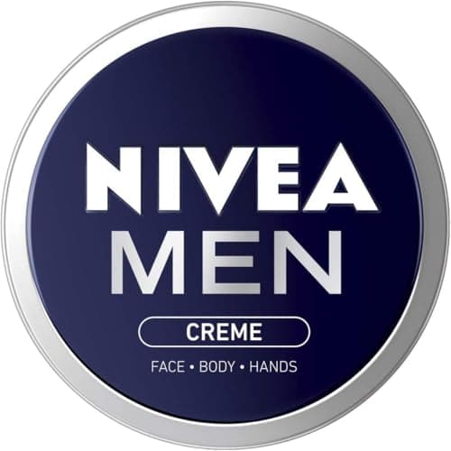 NIVEA MEN - Crème Moisturiser - Face, Hand & Body Cream - Enriched With Aloe Vera & Vitamin E - Cares & Hydrates - Non-Greasy - Absorbs Quickly - All Skin Types - 150 ml