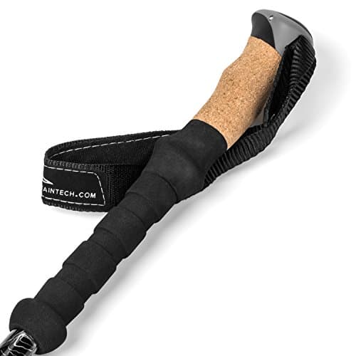 Cascade Mountain Tech Lightweight Aircraft-Grade Aluminum Trekking Poles with Extended Down Grip Plus Tip Kit, 2 Count (Pack of 1) — view 5