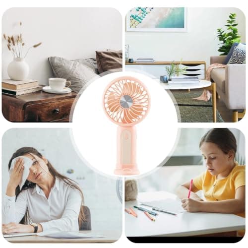 Rechargeable Mini Portable Fan – Usb-Powered, Handheld Desktop-Compatible — view 5