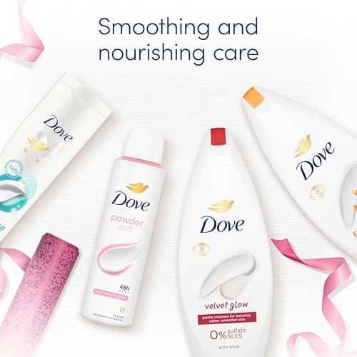 Dove Gift Set with Two Body Washes, Body Lotion, Anti-Perspirant and Beauty Bag, Perfect Gifts for Her, 4 Piece — view 5