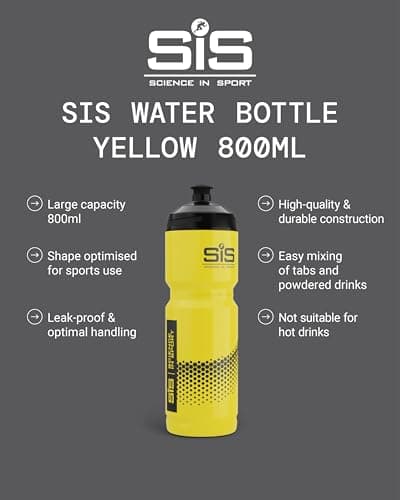 Science in Sport Sports Bottle, Transparent, 800ml — view 2