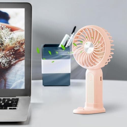 Rechargeable Mini Portable Fan – Usb-Powered, Handheld Desktop-Compatible — view 4