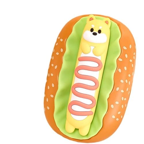 RNXRZANK Hot Dog Shaped Hand Warmer. Cute, Lightweight, Practical, And Reusable. Electric Hand Warmer for Winter, Ideal for Travel, Yellow — view 4