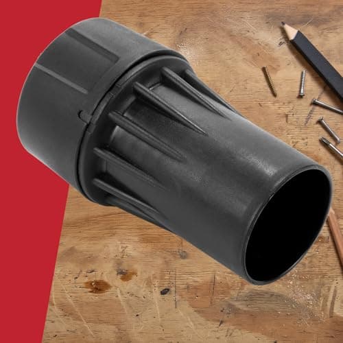 SPARES2GO Universal Vacuum Adapter for Dewalt Extractor Hose DWV9000-XJ DWV9000 Air Lock Quick Connector for Sander, Planer, Jigsaw, Mitre Saw, Circular Saw, SDS Drill, Drywall Sanders — view 5