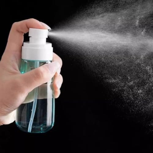 ZWEquipint Portable Fine Mist Spray Bottle for Facial Hydration and Travel Use Compact Plastic Dispenser 9x3.8cm(60ml Green) — view 4