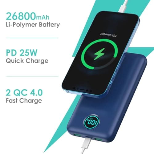 Power Bank Fast Charging, 26800mAh Portable Charger Battery Pack — view 5