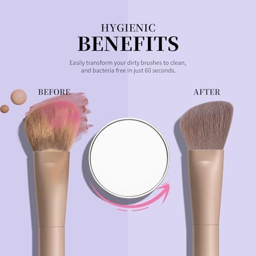 DUcare Solid Makeup Brush Cleaner Soap - Water-Activated Cleansing Bar — view 5
