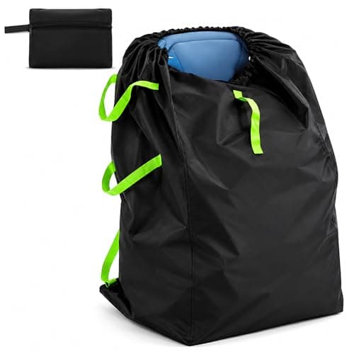 Goodaily Car Seat Travel Bag for Airplane, Foldable Oxford Fabric