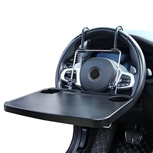 Car Seat Organiser Car Table, Foldable Back Seat Headrest Tray With Hook — view 2