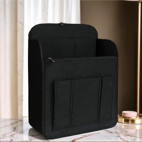 Travel Backpack Organizer Lightweight Felt Insert with Multiple Compartment — view 3
