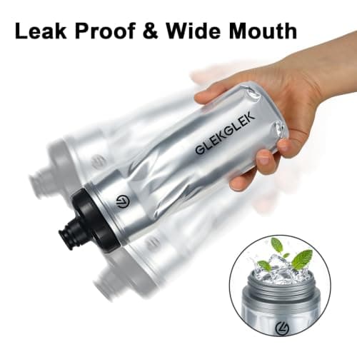 GLEKGLEK Insulated Sports Water Bottle 600ml, Easy to Clean — view 5