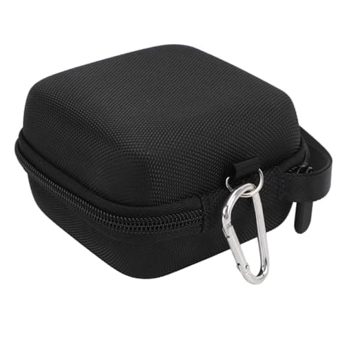 Kelawoly Wireless Charger Travel Case, 3.93x3.93x2.75in Black