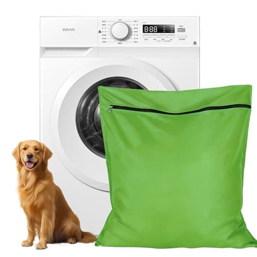Pet Laundry Bag, Large Pet Laundry Bag with Zipper Stops Pet Hair Blocking theWashing Machine Jumbo Size Wash Bag ldeal For Dog Cat Horse Guinea Pig