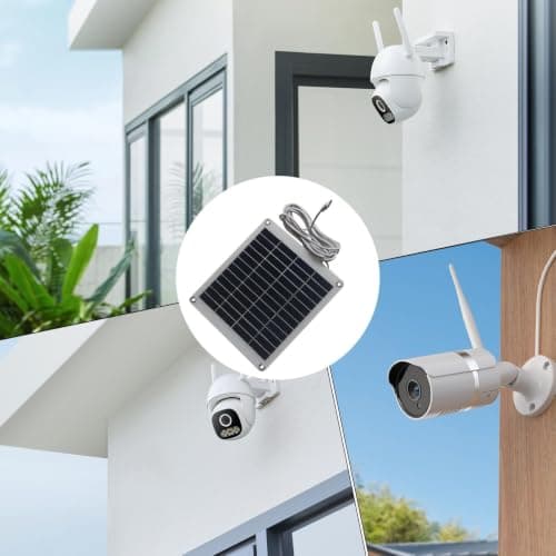 Camera Solar Panel 50W 12V Type-C Waterproof Camping Gear — view 4