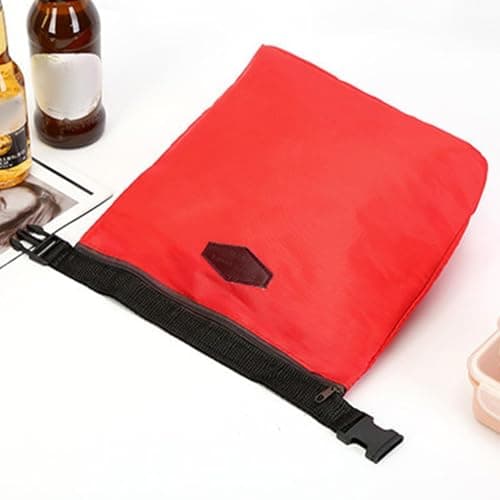 Insulated Food Delivery Bag Waterproof Portable Zippered Lunch Box — view 3