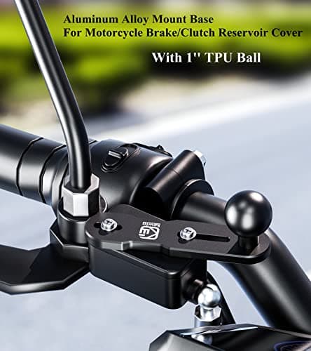 BRCOVAN Aluminum Alloy Mount Base with 1'' TPU Ball — view 2