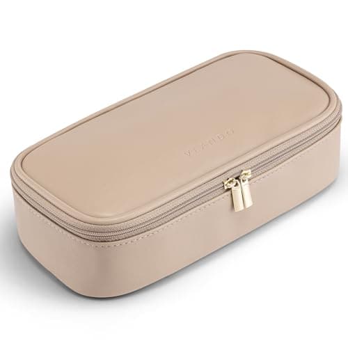 VLANDO Makeup Bag with Compartment,Cosmetic Bags for Women,Travel Essential