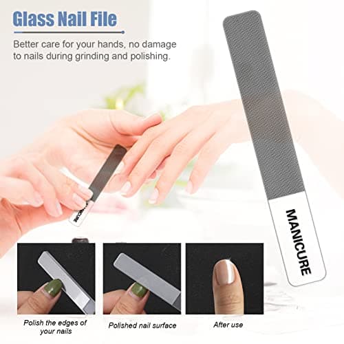 Manicure Set Professional Nail Clippers Pedicure Kit, 16pcs Stainless Steel — view 4