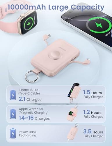 RORRY CharmGo Portable Charger, 10000mAh 20W Fast Charging Power Bank — view 5