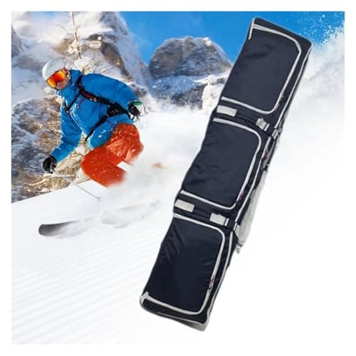 LVCHAO Snowboard Bag Snowboard Bag Ski Bag Men Women Snowboarding Storage for Air Travel Snowboard Carry Case Ski Equipment Bag Snowboard Backpack Board Bags Ski Bag(Black Yellow) — view 2