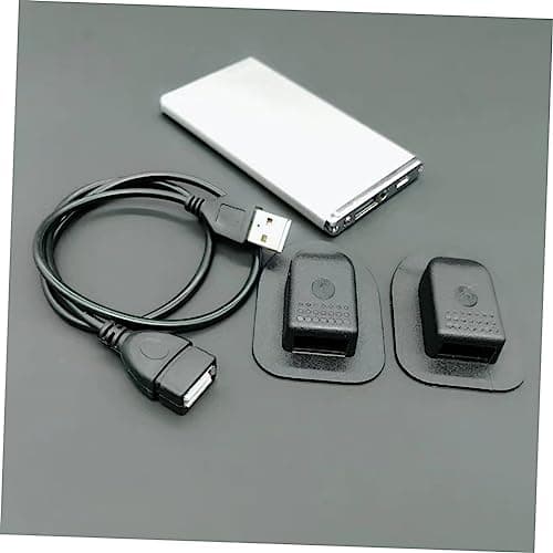 DIYEAH Backpack External USB Charging Interface Black Plastic Cable — view 3