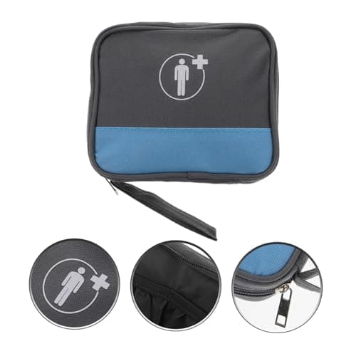 Aid Kit Bag with Compartments, Oxford Cloth Storage Back to School Decor — view 5