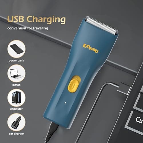 OPENBEAUTY Trimmer for Men Mini Portable with Safety Guardrail — view 4
