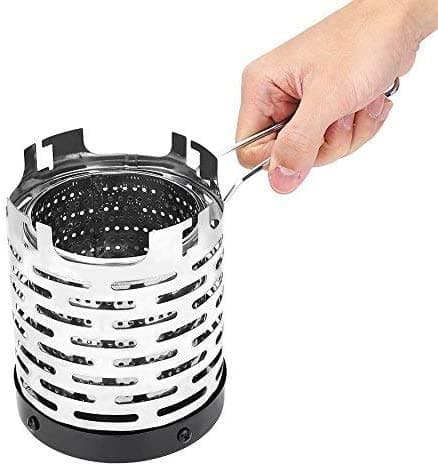 Mini Camping Heater Lightweight Stainless Steel Portable Tent Heater — view 5