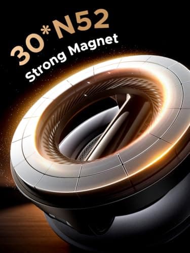 UGREEN Magsafe Car Mount, Magnetic Car Phone Holder, 44 lbs Strong Suction — view 2