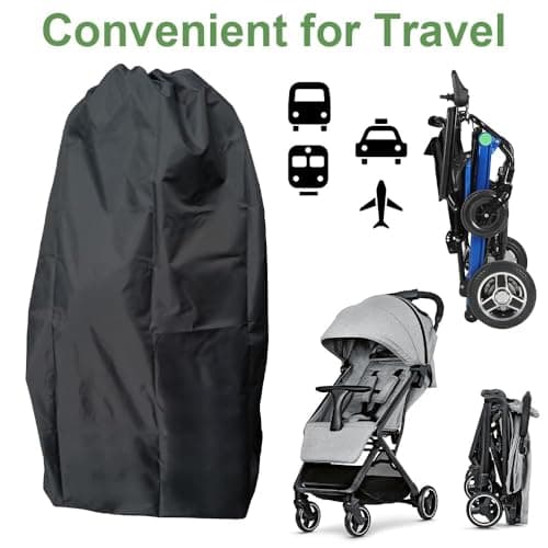 TESSTSY Stroller Bag for Airplane 114 x 39 x 30 cm Large Capacity Pram Bag — view 6