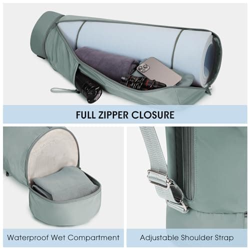 sportsnew Yoga Mat Bag Full Zip Pilates Bag with Adjustable Carring Strap — view 4