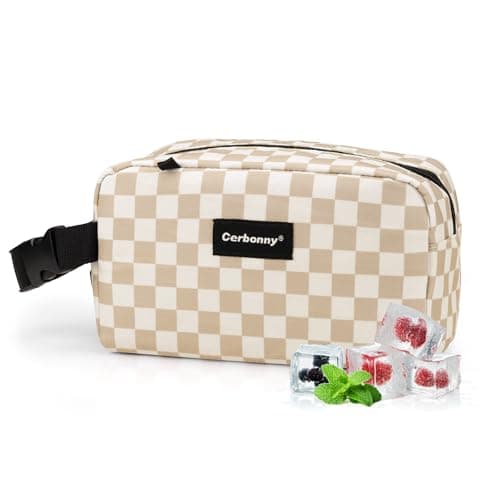 Cerbonny Small Lunch Bag, Small Cool Bag with Ice Packs
