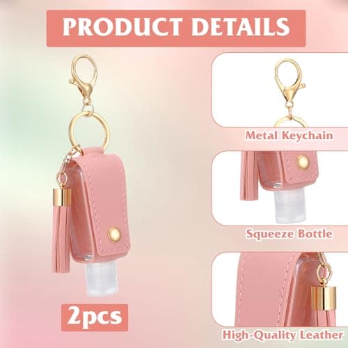3PCS Hand Sanitiser Gel with Clip,Portable Hand Sanitiser with Clip — view 3