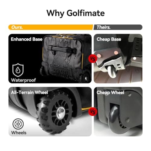 Golf Travel Bags Flight with Wheels,Golf Travel Cover,Golf Club Travel Case — view 3