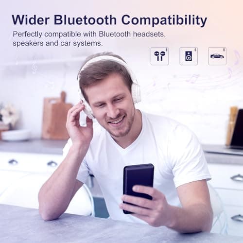 Fanvace Android MP3 Players with Bluetooth WiFi, MP3 & MP4 Players with 4" Touchscreen and Speaker, Spotify MP3 Music Player with Audible, Amazon Music, Parental Controls, Play Store (16GB, Purple) — view 3