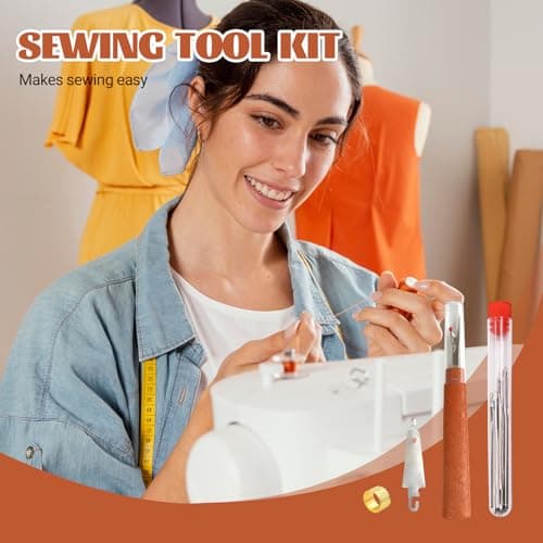 44 PCS Sewing Tool Set - Travel Sewing Kit with Needle and Thread Kit, Repair Tools for DIY Lovers and Beginners, Lightweight for Easy Handling and Portability Gifts for Women — view 4