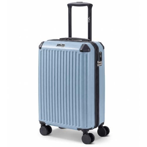 LUGG 20 Inch Sky Rover Carry On Suitcase - Lightweight ABS Hard Shell Cabin Luggage with TSA Lock, 4 Spinner Wheels, Water Resistant, EasyJet Overhead Size 55x35x23cm, 5 Year Warranty