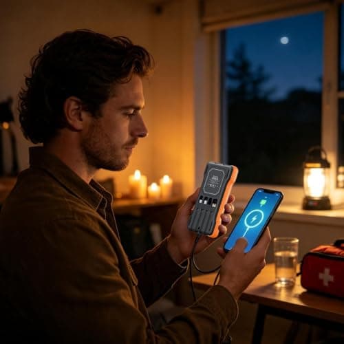 Solar Portable Charger 10000mAh Battery Pack with Flashlight — view 2