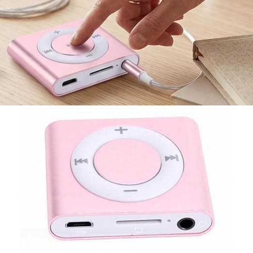 ARTOCT MP3 Player with Built-in HiFi Speaker (Rose Gold) — view 4
