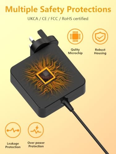 100W Universal Laptop Charger Compatible with HP Dell Lenovo Acer Asus — view 2