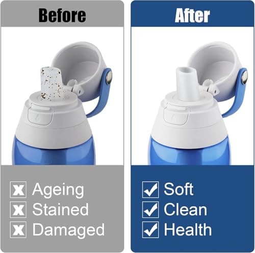 4Pcs Brita Water Bottle Bite Valve Replacement, Silicone Filter Replacement Parts Compatible With Stainless Steel Bottles — view 3
